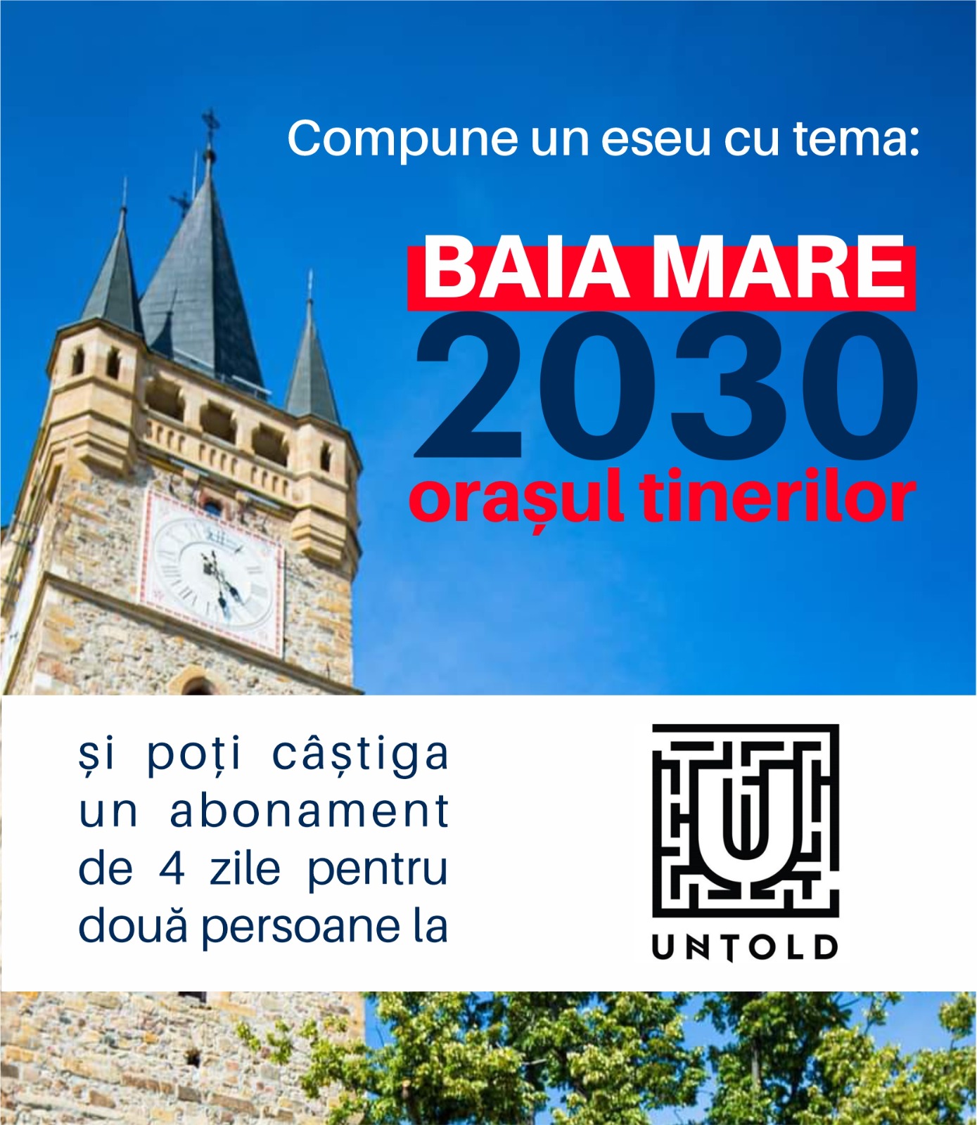 Senator USR Dan Ivan Poate fi Baia Mare în 2030 orașul tinerilor Le